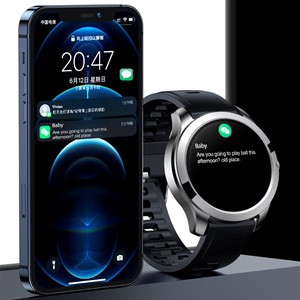 Smartwatch m28 avec thermomètre corporel, moniteur de o2 dans le sang et tension