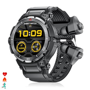 Smartwatch gt100 pro multisport, tension et o2 dans le sang, avec des écouteurs.