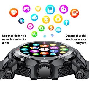 Smartwatch gt100 pro multisport, tension et o2 dans le sang, avec des écouteurs.