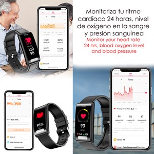 Bracelet intelligent tk70 ecg, moniteur de glucose sanguin, oxygène et pression.