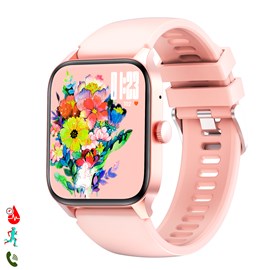 Smartwatch qs56. Appels bluetooth, plus de 100 modes sportifs. Mesure des pas.