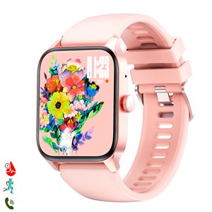 Smartwatch qs56. Appels bluetooth, plus de 100 modes sportifs. Mesure des pas.