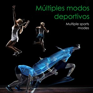 Smartwatch dm05. Moniteur de santé avec température corporelle, o2 et tension.