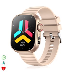 Montre intelligente zw39 avec notifications d'applications, appels bluetooth.