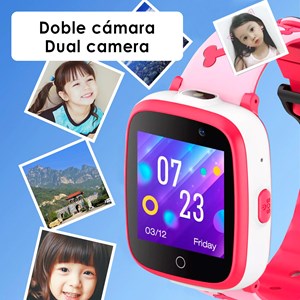 Montre intelligente pour enfants s6 game. Double caméra, appels, fonction sos.