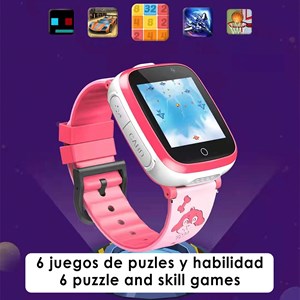 Montre intelligente pour enfants s6 game. Double caméra, appels, fonction sos.