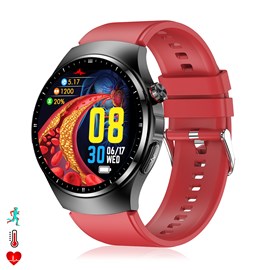 Montre intelligente tk25. Ecg, glucose dans le sang, acide urique et lipides.