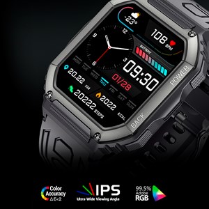 Montre intelligente k6 multifonction. 16 modes sportifs. Moniteur de tension.