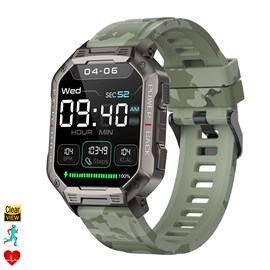 Smartwatch nx3 outdoor avec modes sportifs, moniteur de fréquence cardiaque.