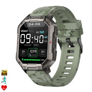 Smartwatch nx3 outdoor avec modes sportifs, moniteur de fréquence cardiaque.