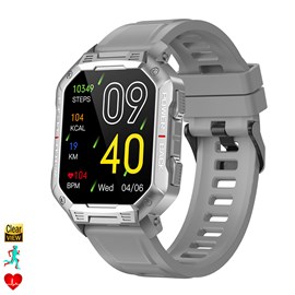 Smartwatch nx3 outdoor avec modes sportifs, moniteur de fréquence cardiaque.