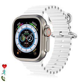 Smartwatch j68+ modes de sport et capteurs de santé, avis de notifications.