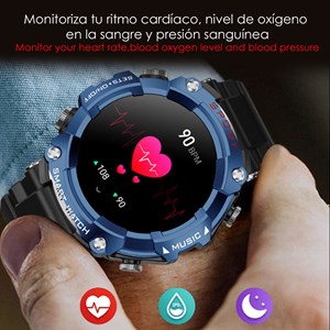 Smartwatch t96 avec écouteurs tws intégrés. Lecture musicale du smartwatch.