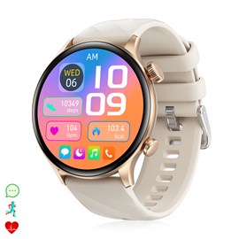 Smartwatch zw63 avec appels bluetooth, thermomètre, glucose dans le sang.