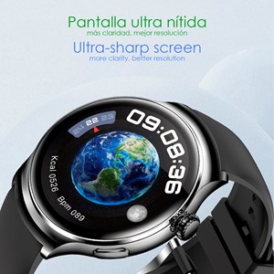 Smartwatch z93 pro avec écran amoled, moniteur de santé, modes sportifs.