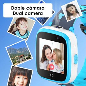 Montre intelligente enfant s6 game. Double caméra, appels, fonction sos.
