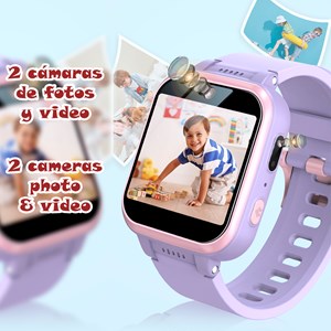Montre intelligente pour enfants y90 avec caméra photo et vidéo, 6 jeux.