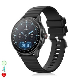 Montre intelligente zw45 avec notifications d'apps, appels bluetooth.