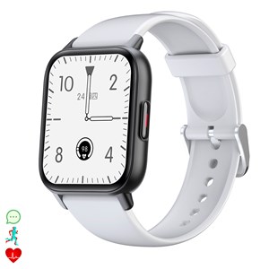 Smartwatch qs16 avec thermomètre corporel, moniteur de tension et o2.