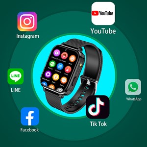 Smartwatch phone t36 4g avec système d'exploitation android intégré.