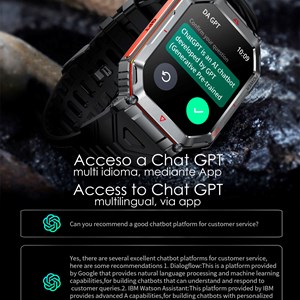 Montre intelligente kr92 avec appels bt, gps, outils d'exploration.
