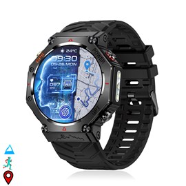 Smartwatch kc91 avec appels bt, gps, outils d'exploration, chatgpt.