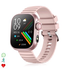 Montre connectée zw39 avec notifications d'apps, appels bluetooth.