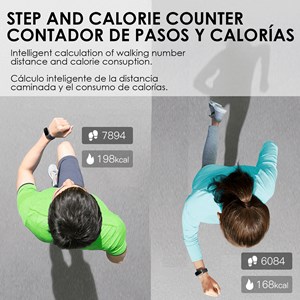 Bracelet intelligent t118 avec mesure de la température corporelle.