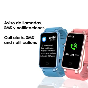 Bracelet intelligent c2 plus avec moniteur de fréquence cardiaque.