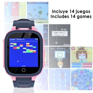 Montre intelligente pour enfants s23 gaming watch, avec 14 jeux.