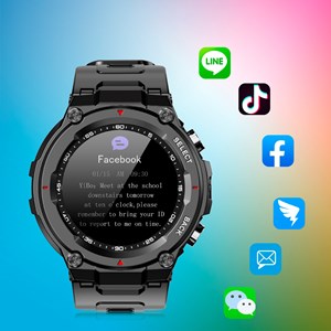 Montre connectée q666k avec batterie de 600mah à longue durée.