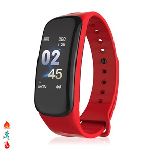 Bracelet intelligent x1 avec moniteur de fréquence cardiaque.