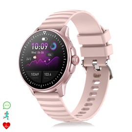 Smartwatch zw45 avec notifications d'apps, appels bluetooth.