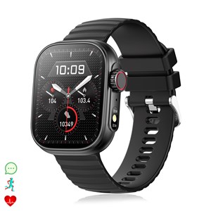 Smartwatch zw39 avec notifications d'apps, appels bluetooth.