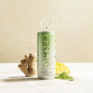 Gimber prêt-à-boire matcha - 12 canettes de 250ml