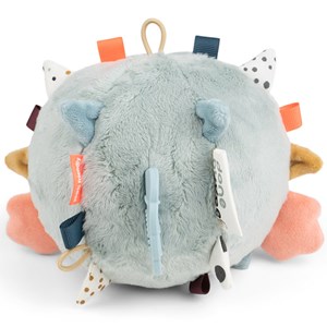 Balle d'éveil poisson puffee bleu (12 cm)