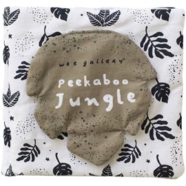 Livre bébé en tissu peekaboo jungle