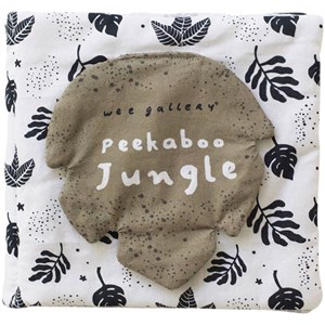 Livre bébé en tissu peekaboo jungle