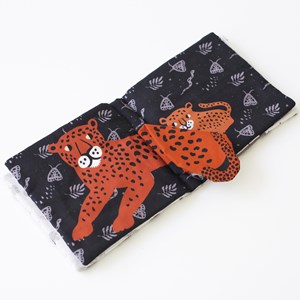 Livre bébé en tissu peekaboo jungle