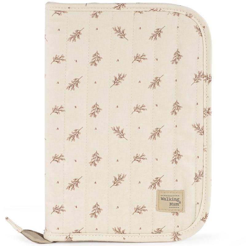Protège carnet de santé mimosa rose