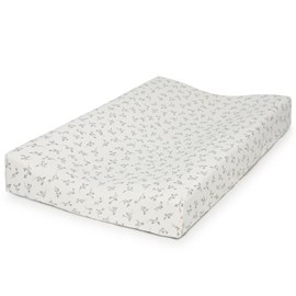 Housse de matelas à langer olive bloom (72 x 45 cm)