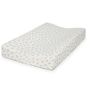 Housse de matelas à langer olive bloom (72 x 45 cm)