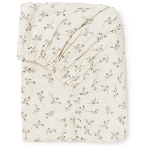 Housse de matelas à langer olive bloom (72 x 45 cm)