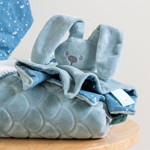 Doudou lapidou glow phosphorescent vert de gris