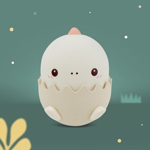 Veilleuse rechargeable bébé dinosaure rose