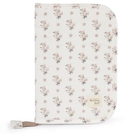 Protège carnet de santé botton fleurs