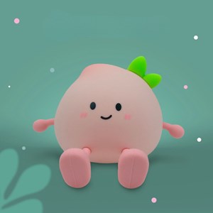 Veilleuse rechargeable pêche