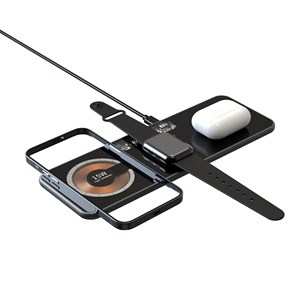 Base de chargement sans fil de 15w. Qi, magsafe et apple watch.