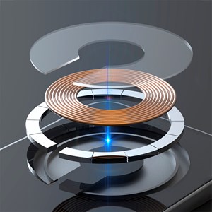 Base de chargement sans fil de 15w. Qi, magsafe et apple watch.