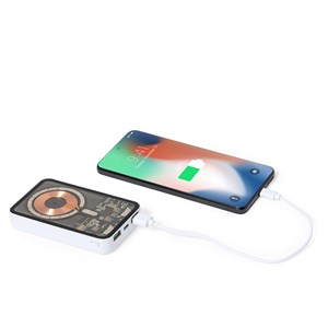 Powerbank sans fil bramson de 15w magsafe magnétique de 5.000 mah.